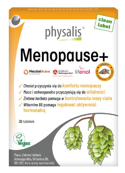 TABLETKI NA MENOPAUZĘ 30 szt. - PHYSALIS
