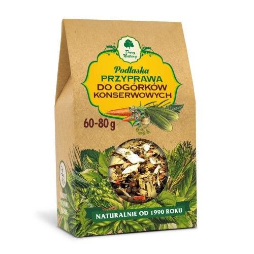 PRZYPRAWA DO OGÓRKÓW KONSERWOWYCH 100 g - DARY NATURY (PRODUKT SEZONOWY)