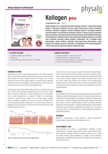 KOLAGEN RYBI + KWAS HIALURONOWY + WITAMINA C 30 SASZETEK - PHYSALIS