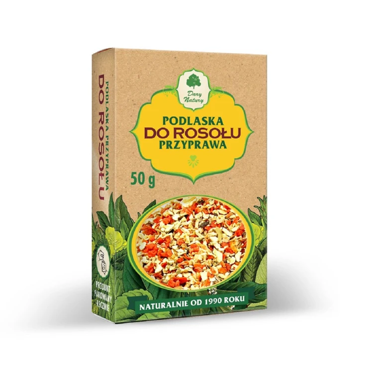 PRZYPRAWA DO ROSOŁU BEZGLUTENOWA (PODLASKA) 50 g - DARY NATURY