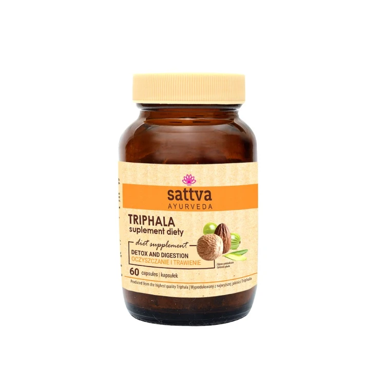 TRIPHALA EKSTRAKT (450 mg) 60 KAPSUŁEK - SATTVA (FOODS)