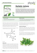 HERBATA ZIELONA EKSTRAKT (600 mg) 30 TABLETEK - PHYSALIS