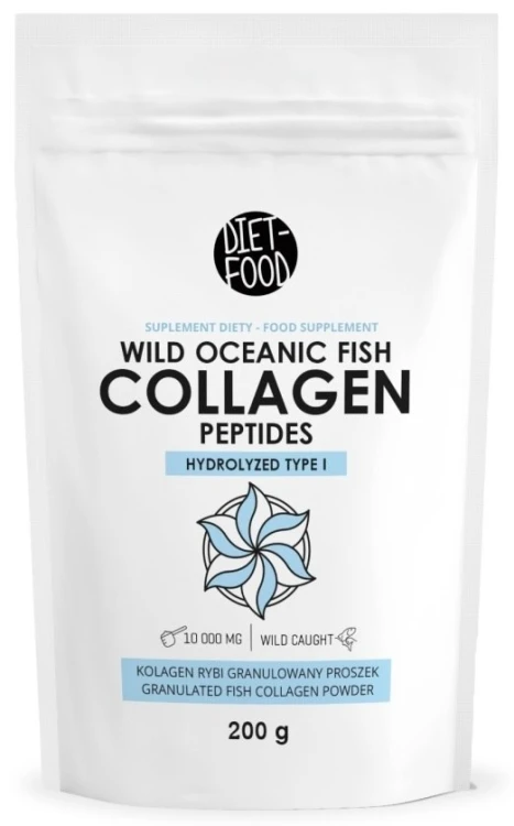 KOLAGEN RYBI W PROSZKU 200 g - DIET-FOOD