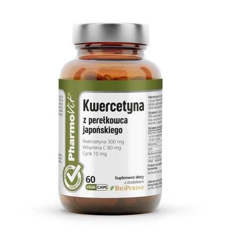 KWERCETYNA BEZGLUTENOWA 60 KAPSUŁEK - PHARMOVIT (CLEAN LABEL)