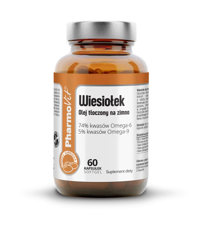 WIESIOŁEK (500 mg) BEZGLUTENOWY 60 KAPSUŁEK - PHARMOVIT (CLEAN LABEL)